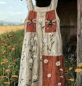 Women's Floral Camisole Midi Dress