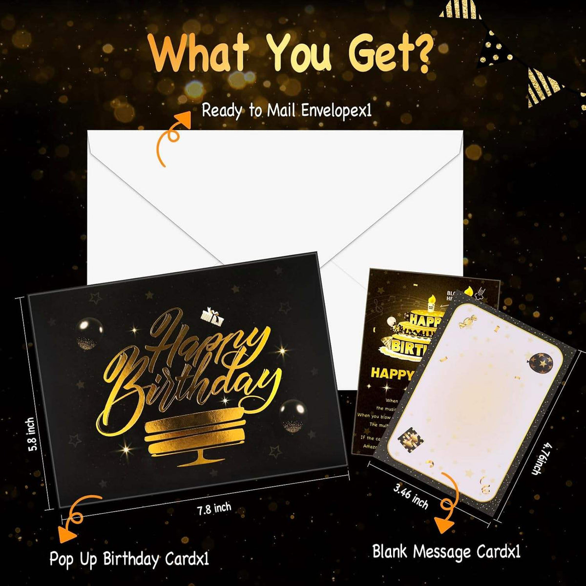 Light-Up Musical Birthday Card
