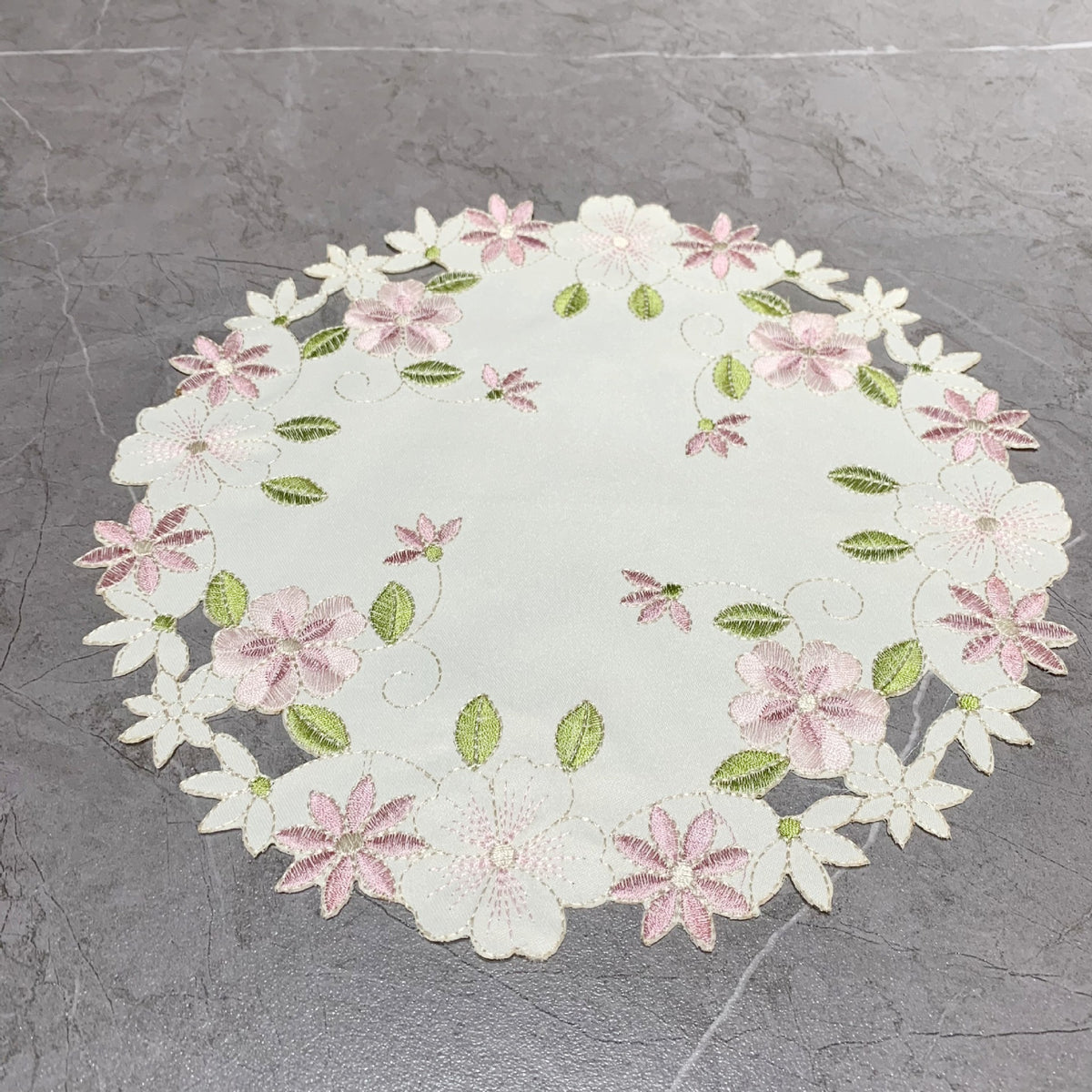 Embroidered Round Placemat