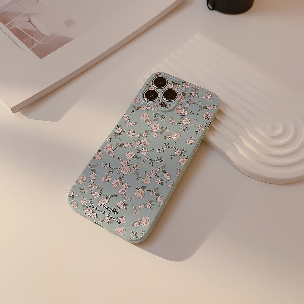 Vintage Embroidered Floral Phone Case