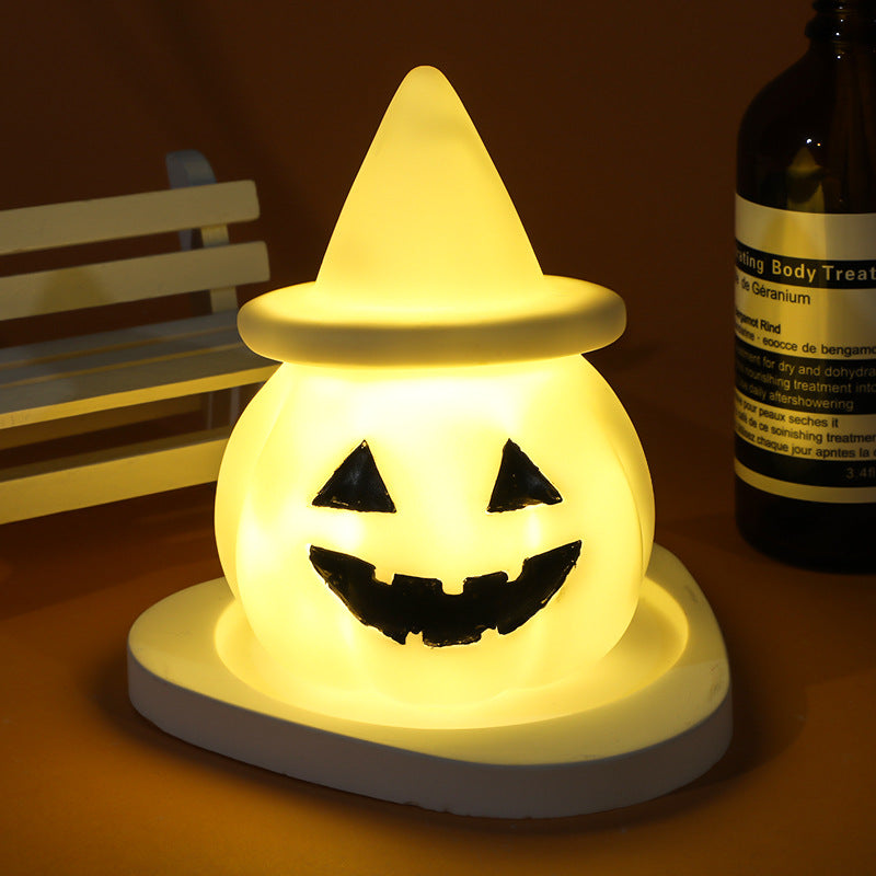 Glowing Pumpkin & Ghost Mini Lamps