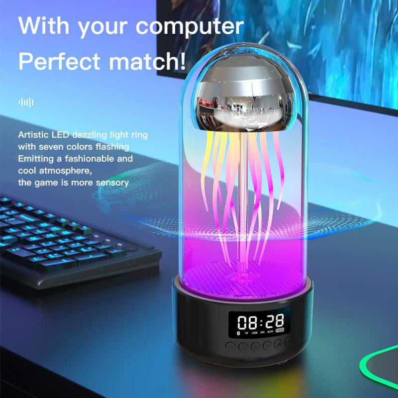 Jellyfish Lamp Speaker & Clock