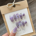 Handmade Press-On Nails – Iris Butterfly