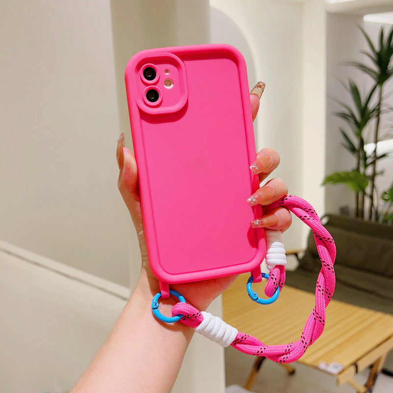Liquid Silicone Case with Lanyard