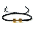 Woven Dumbbell Bracelet