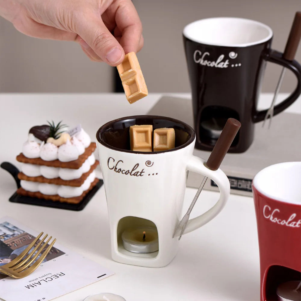 Mini Fondue Mug Set