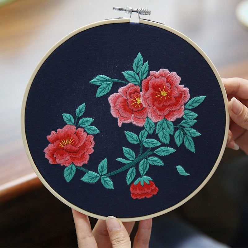 3D Flower Embroidery Kit