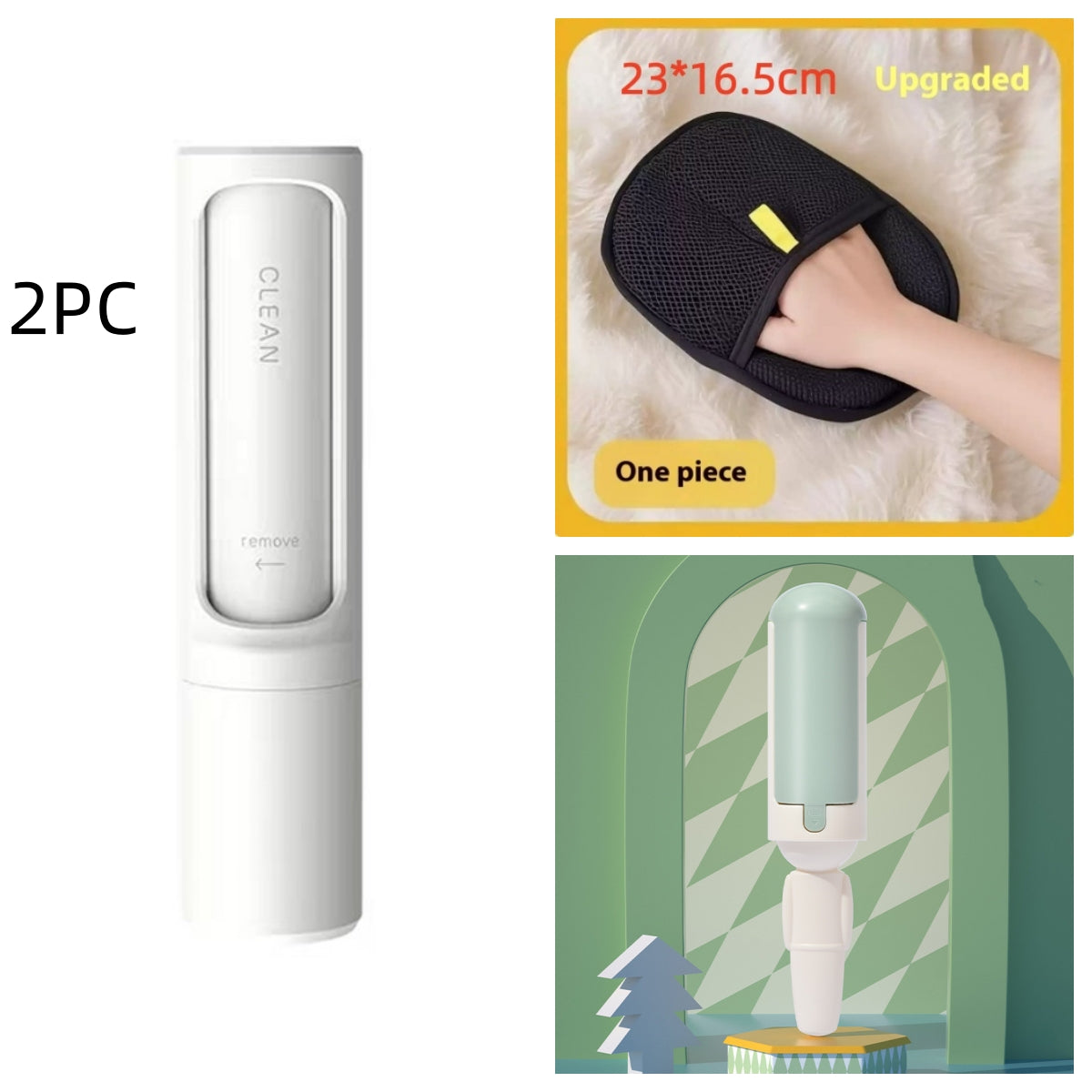 Reusable Pet Hair Remover Roller