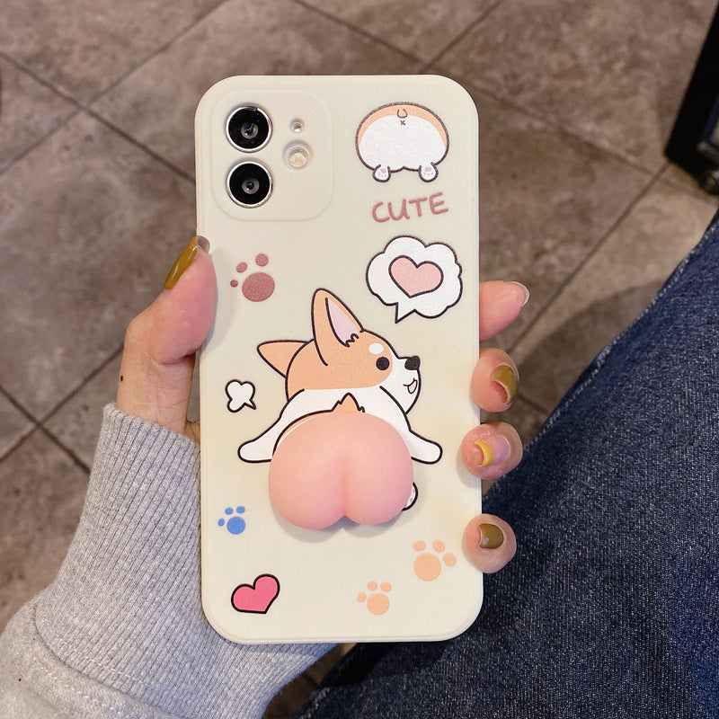 Squeezable Cartoon Silicone Case