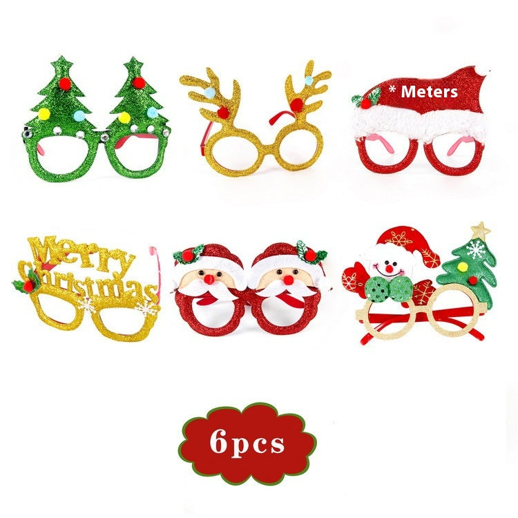 Christmas Party Glasses & Hat Set