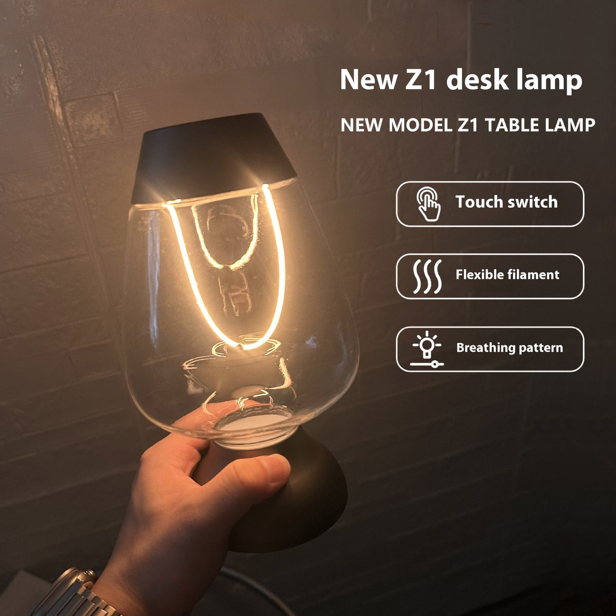 Rechargeable Touch Table Lamp