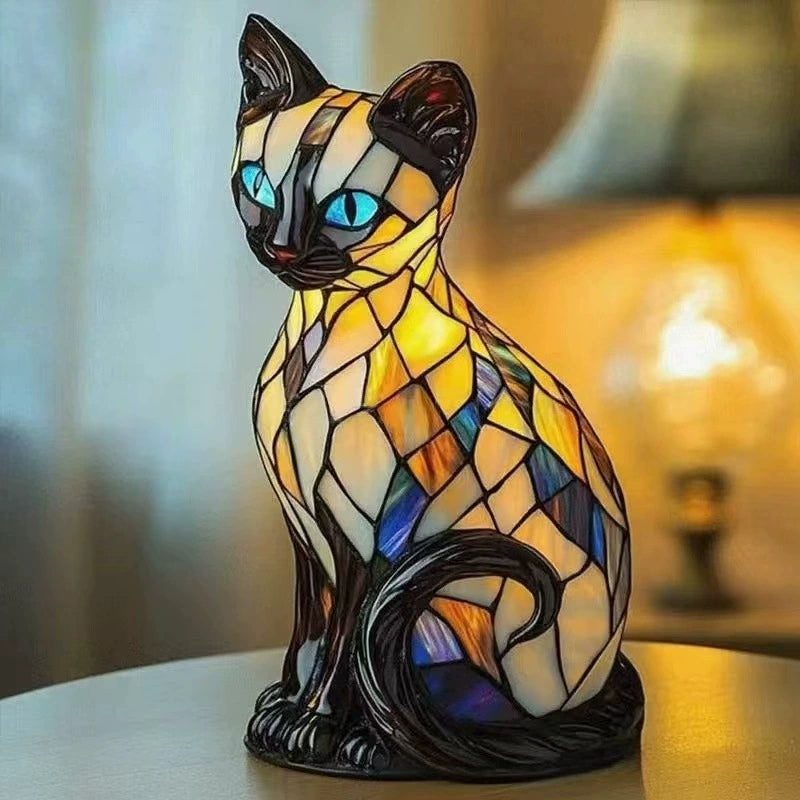 Color-Changing Dog Figure Lamp