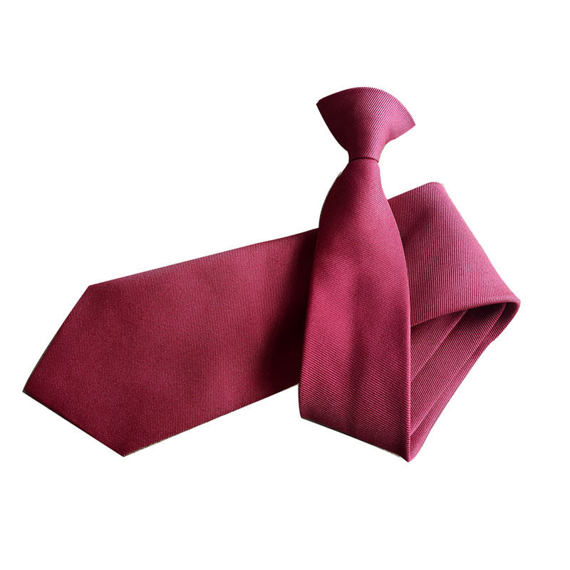 Pre-Tied Zipper Tie