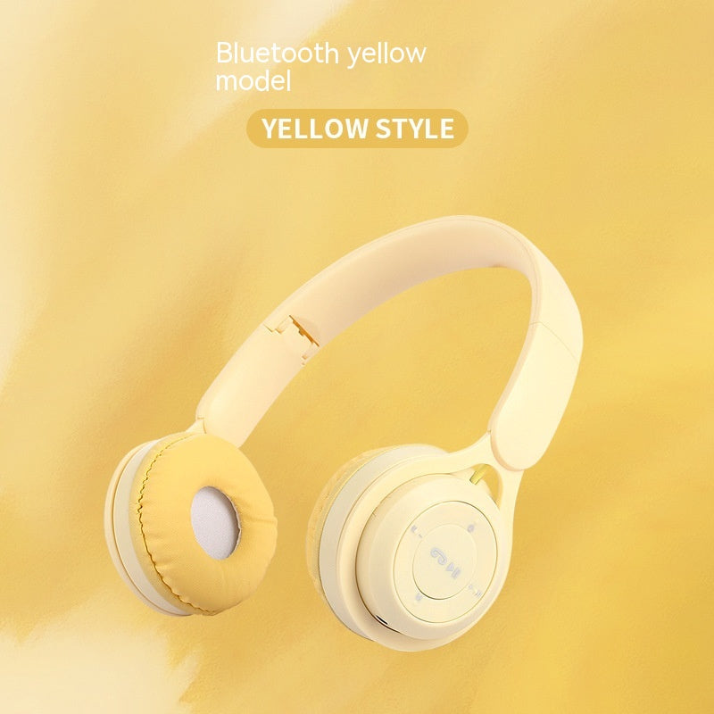 Foldable Wireless Headphones with Extra Bass