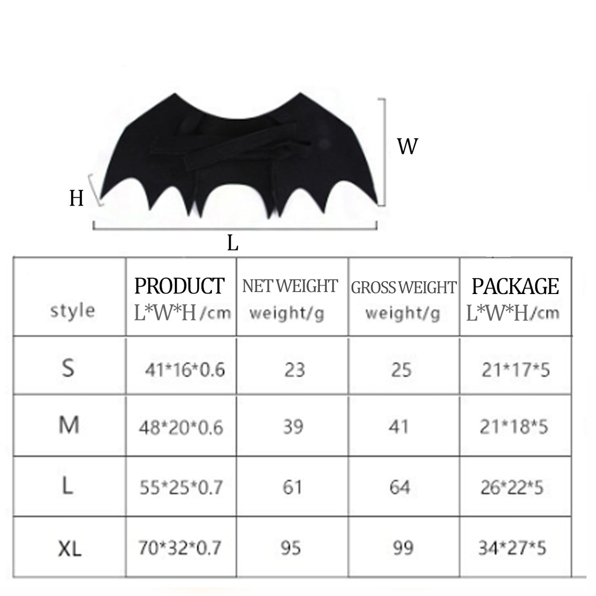 Pet Bat Wings