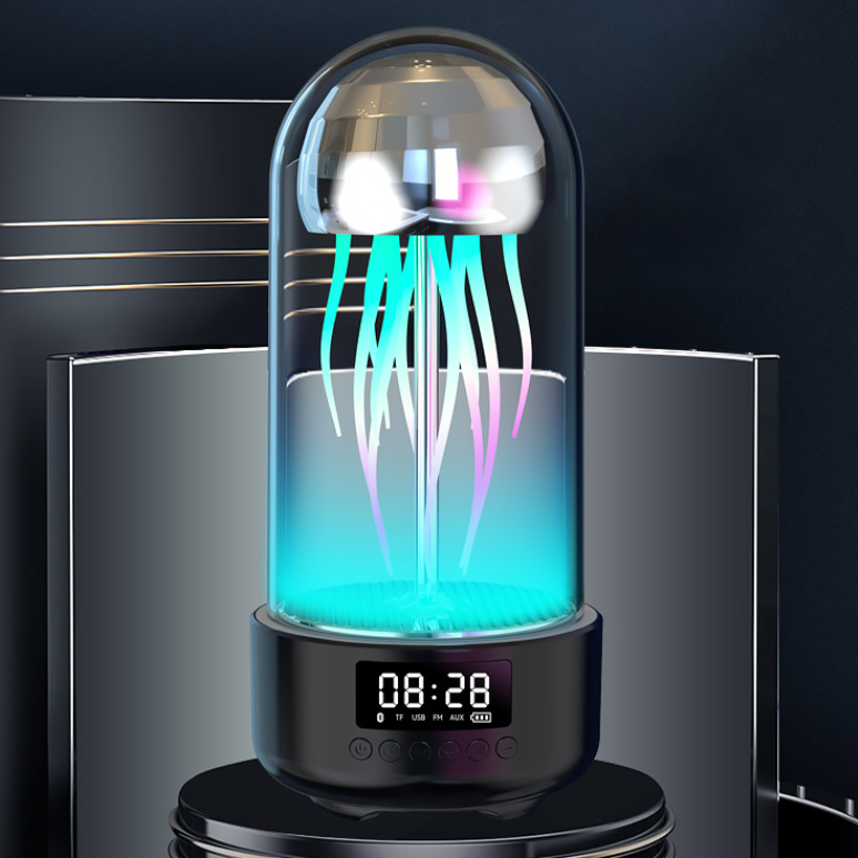 Jellyfish Lamp Speaker & Clock