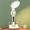 Rechargeable Desk Lamp with Clock