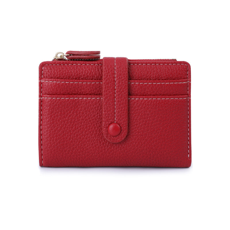 Women's Plaid Short Wallet