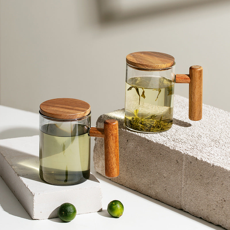 Glass Tea Infuser Mug