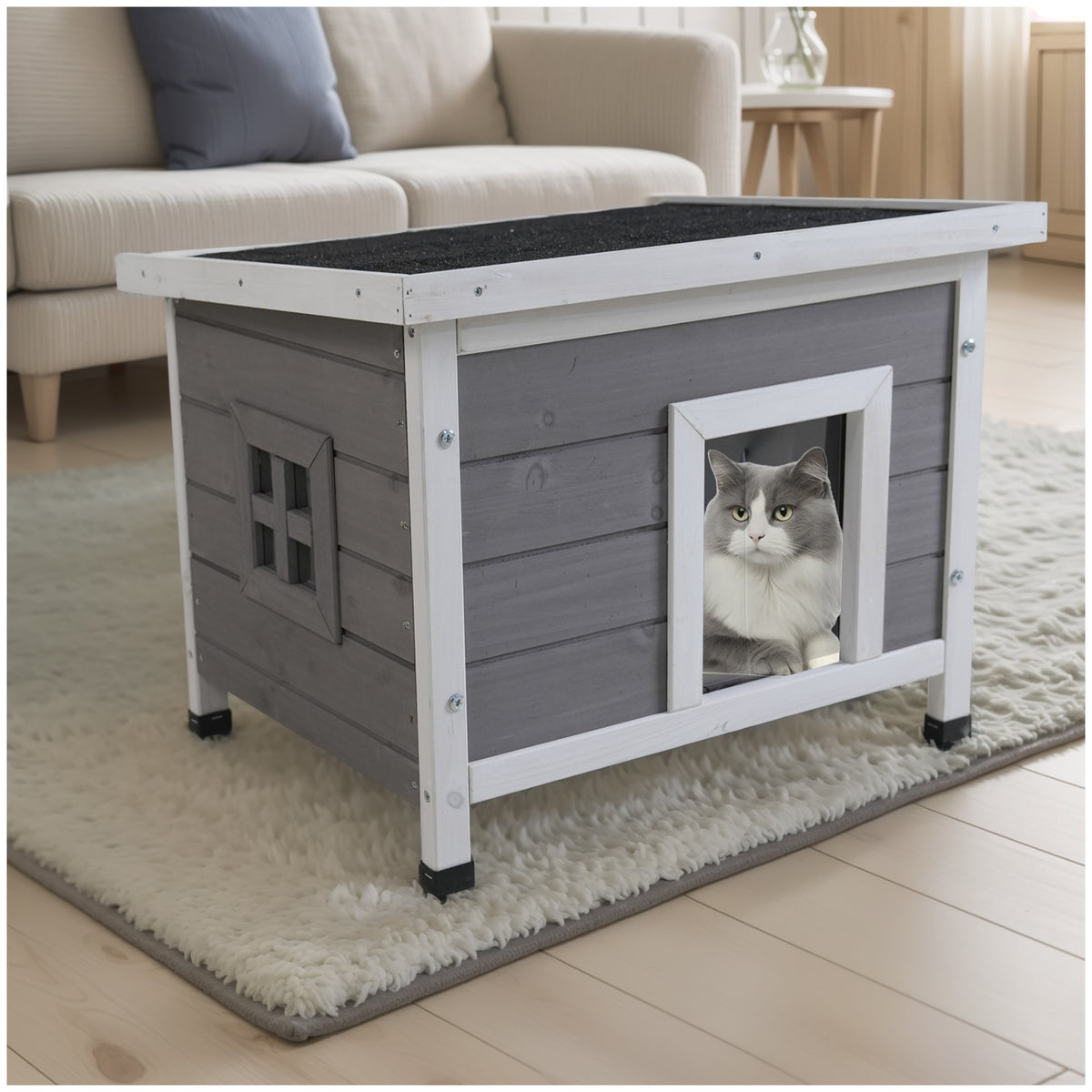 Waterproof Outdoor Cat House