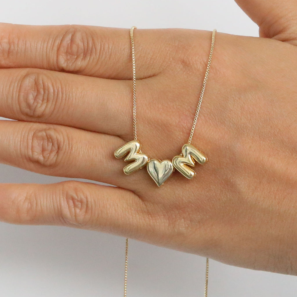 Initial Letter Pendant Necklace