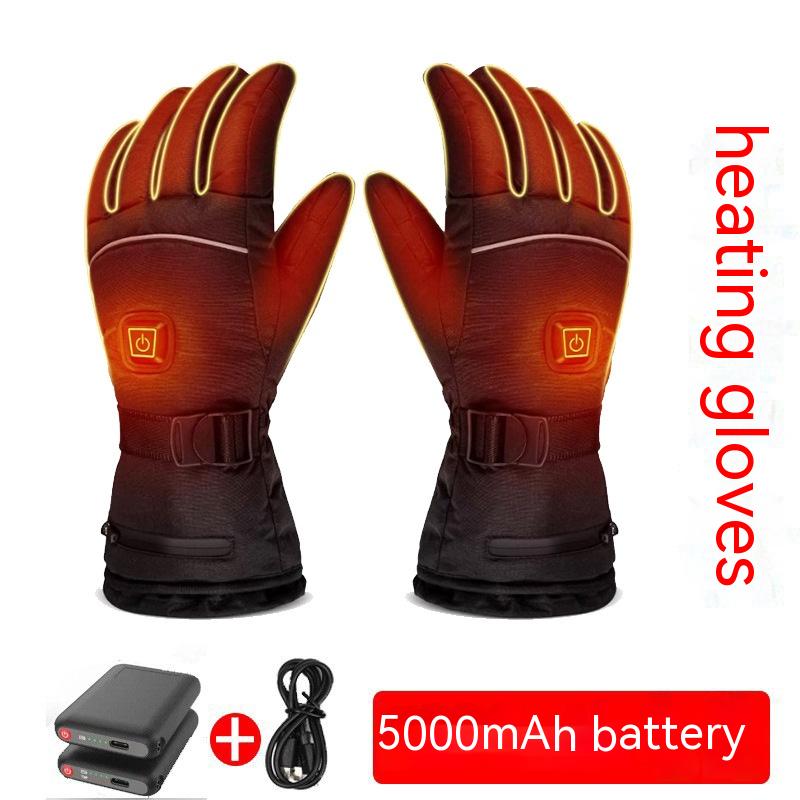 Battery-Heated Winter Gloves