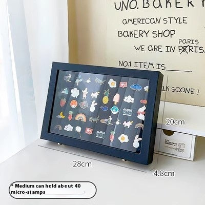 Pin & Badge Display Case