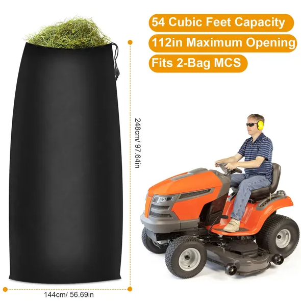 54 Cu Ft Lawn Tractor Leaf Bag