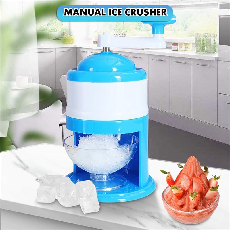 Hand-Crank Ice Shaver