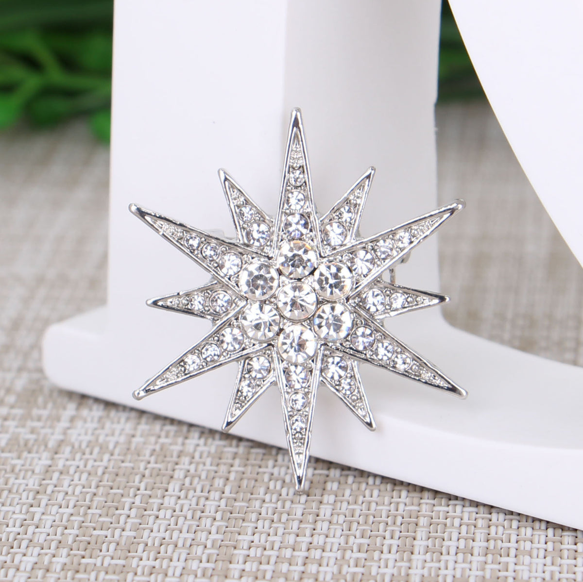 Rhinestone Brooch