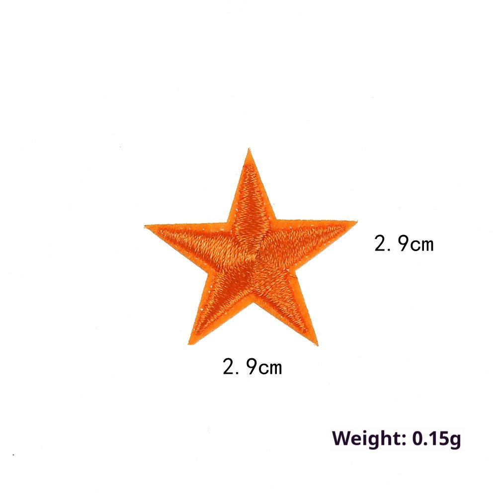 Embroidered Star Patches