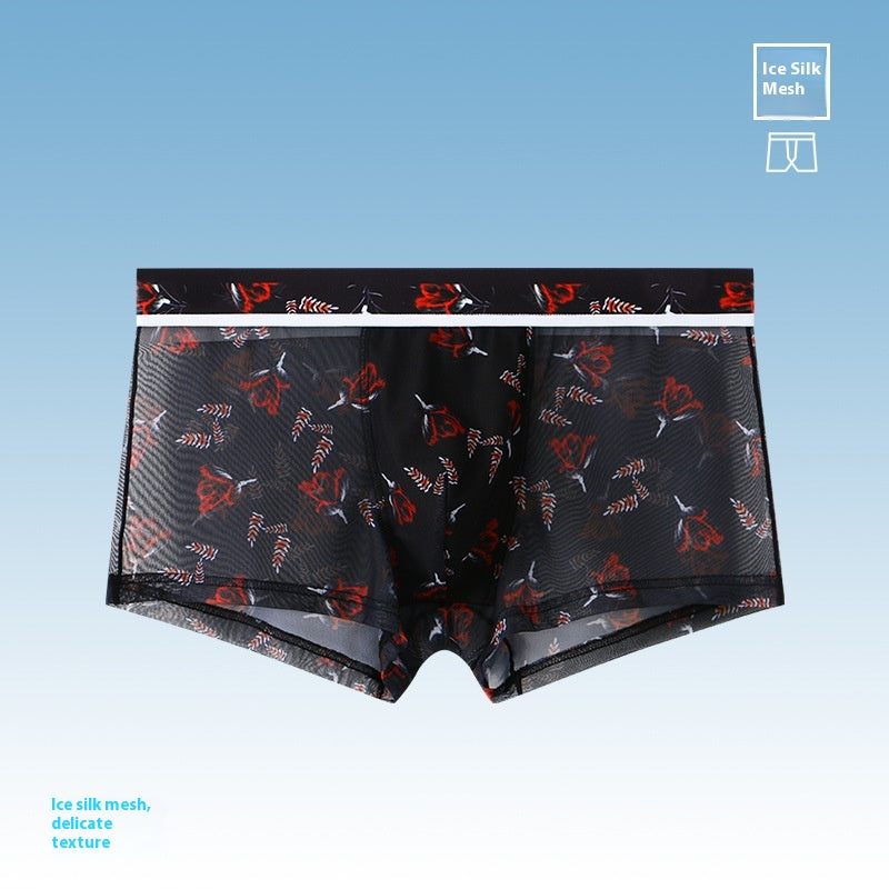 Men's Breathable Mesh Boxer Briefs
