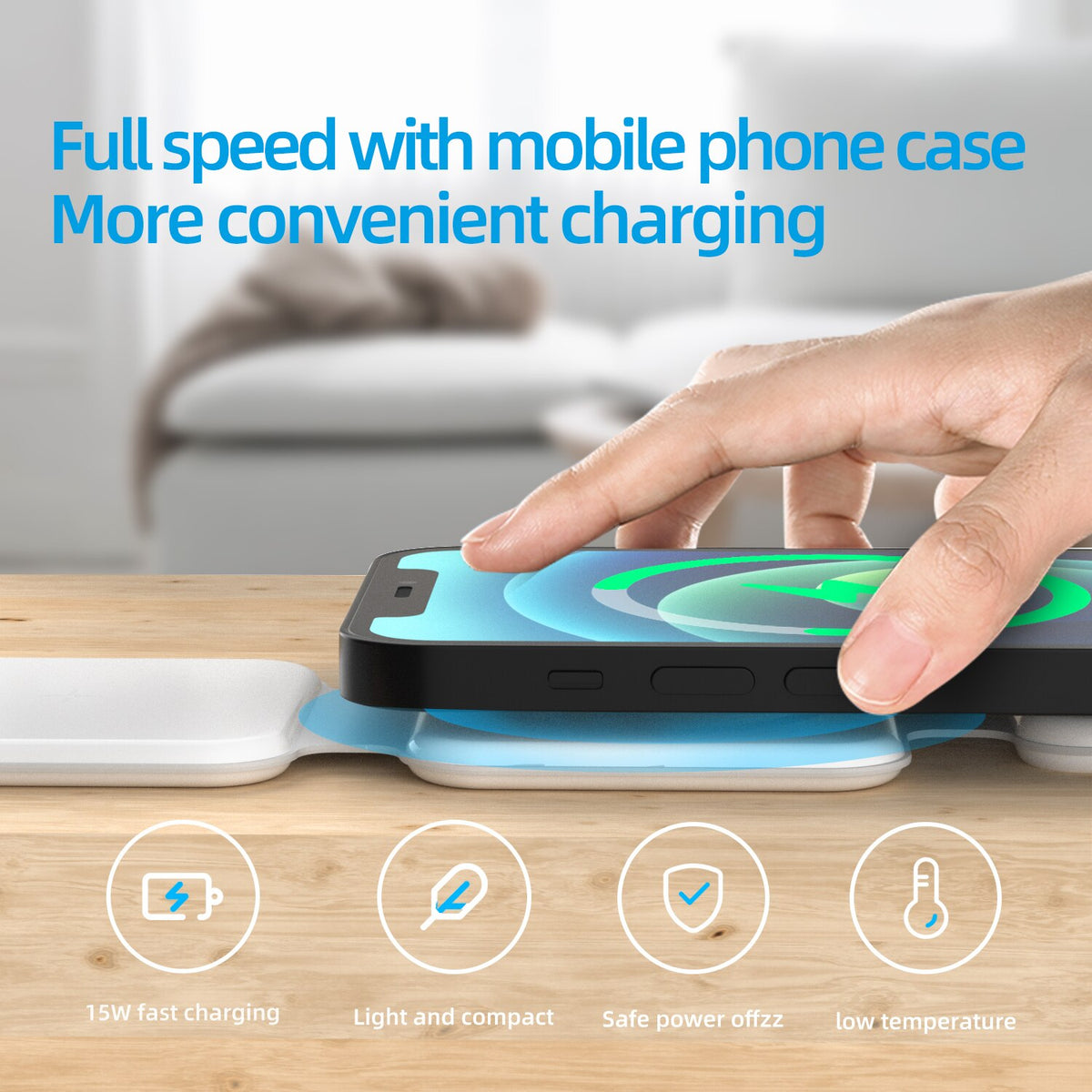 3-in-1 Foldable Wireless Charging Station