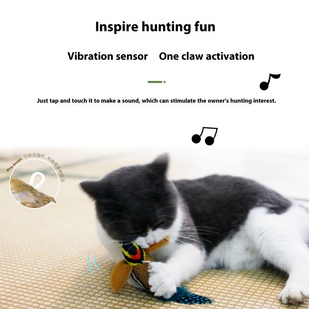 Chirping Bird Cat Toy