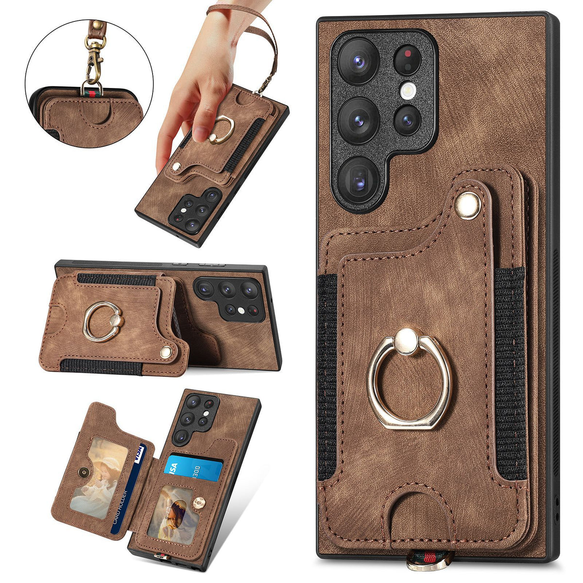 Card Holder Lanyard Case for Galaxy A