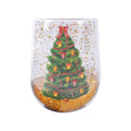 Christmas Tree Glitter Cup