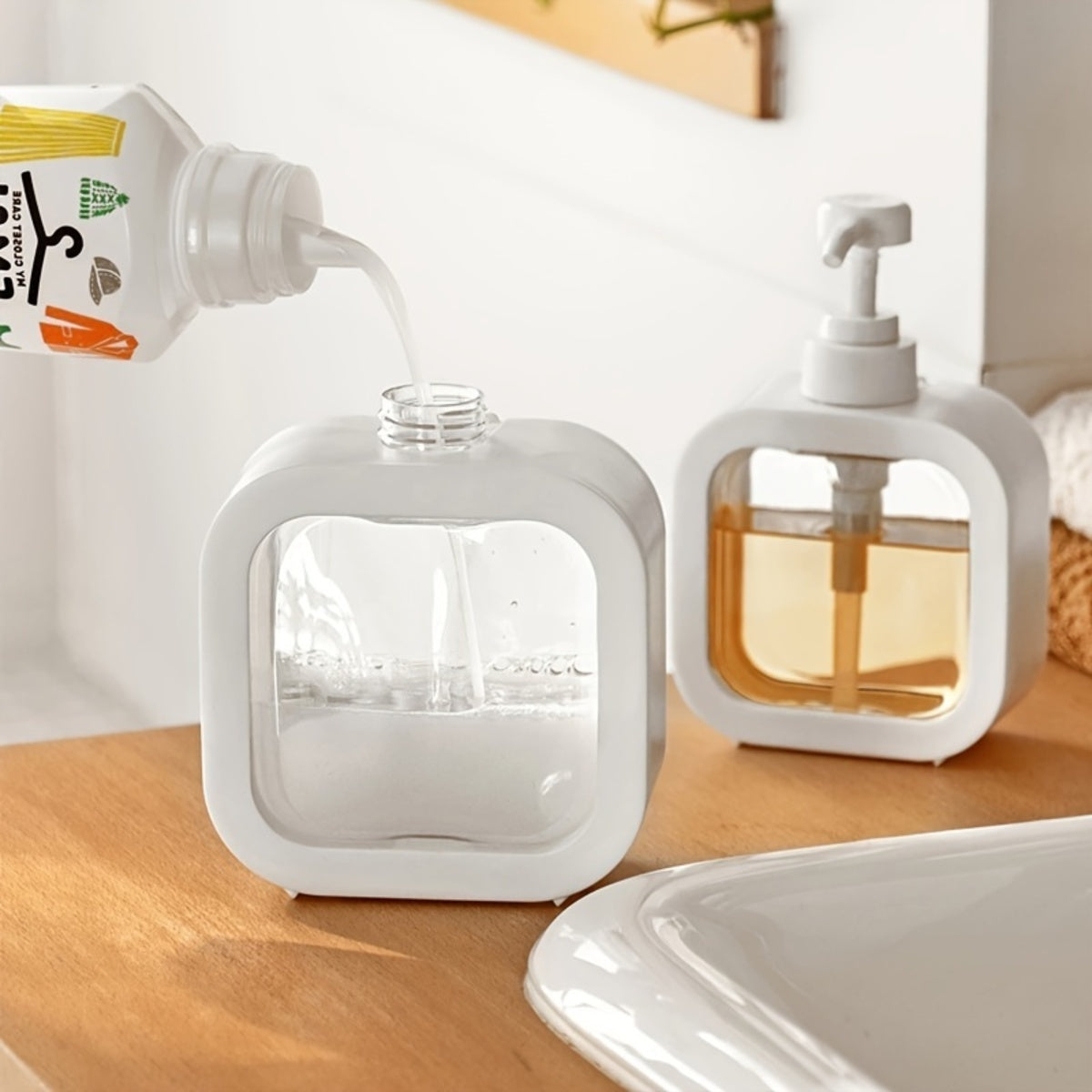 Square Foaming Soap Dispenser