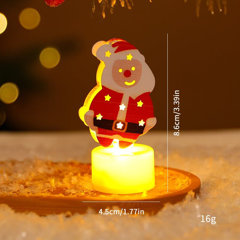LED Christmas Candle Figures