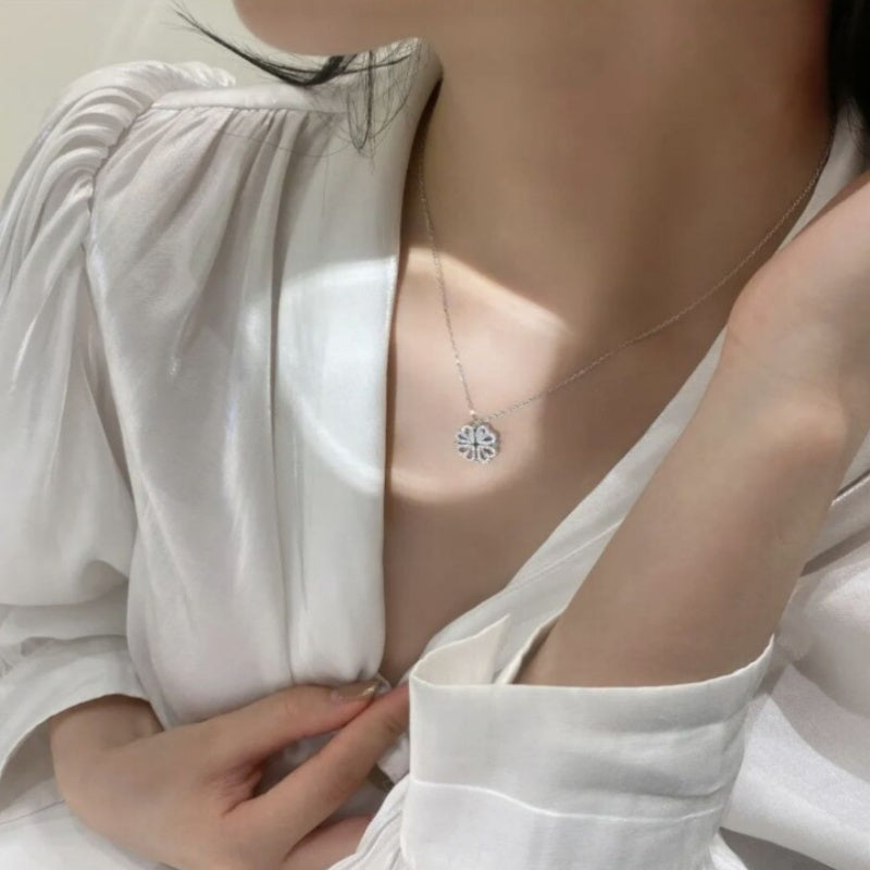 4-in-1 Heart Clover Necklace