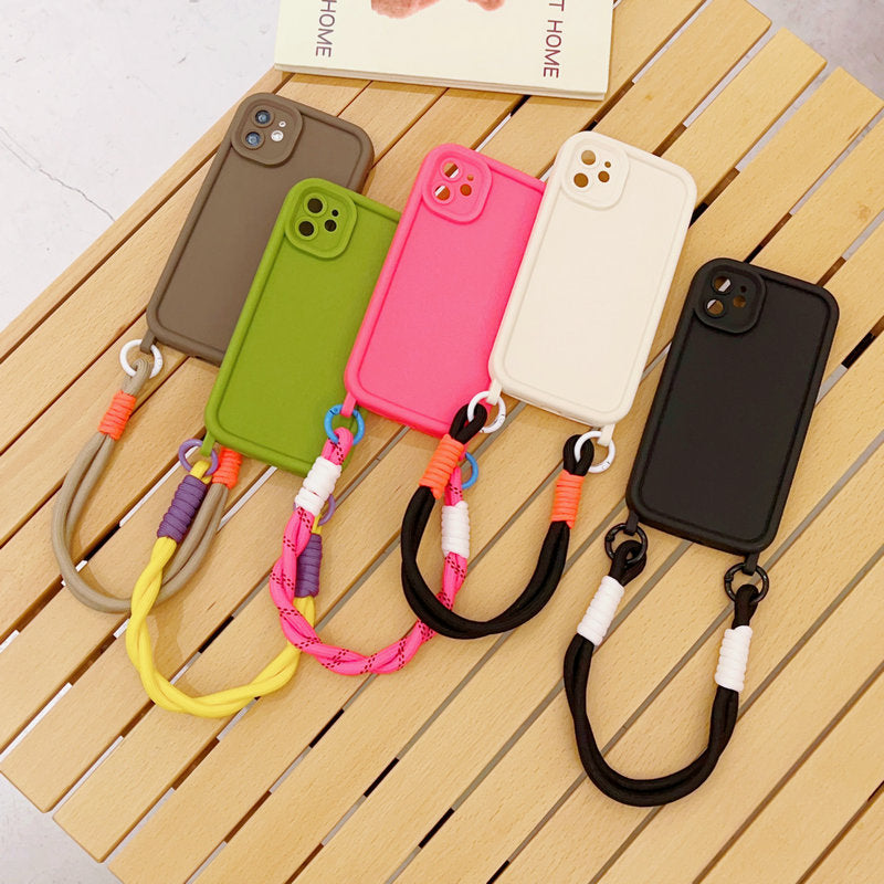 Liquid Silicone Case with Lanyard