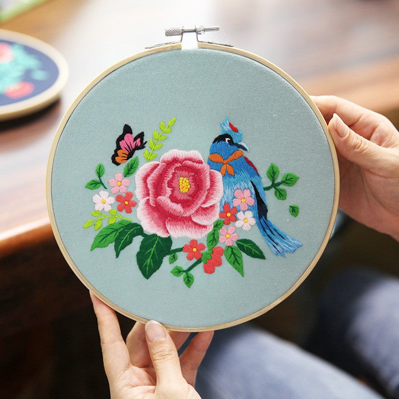 3D Flower Embroidery Kit