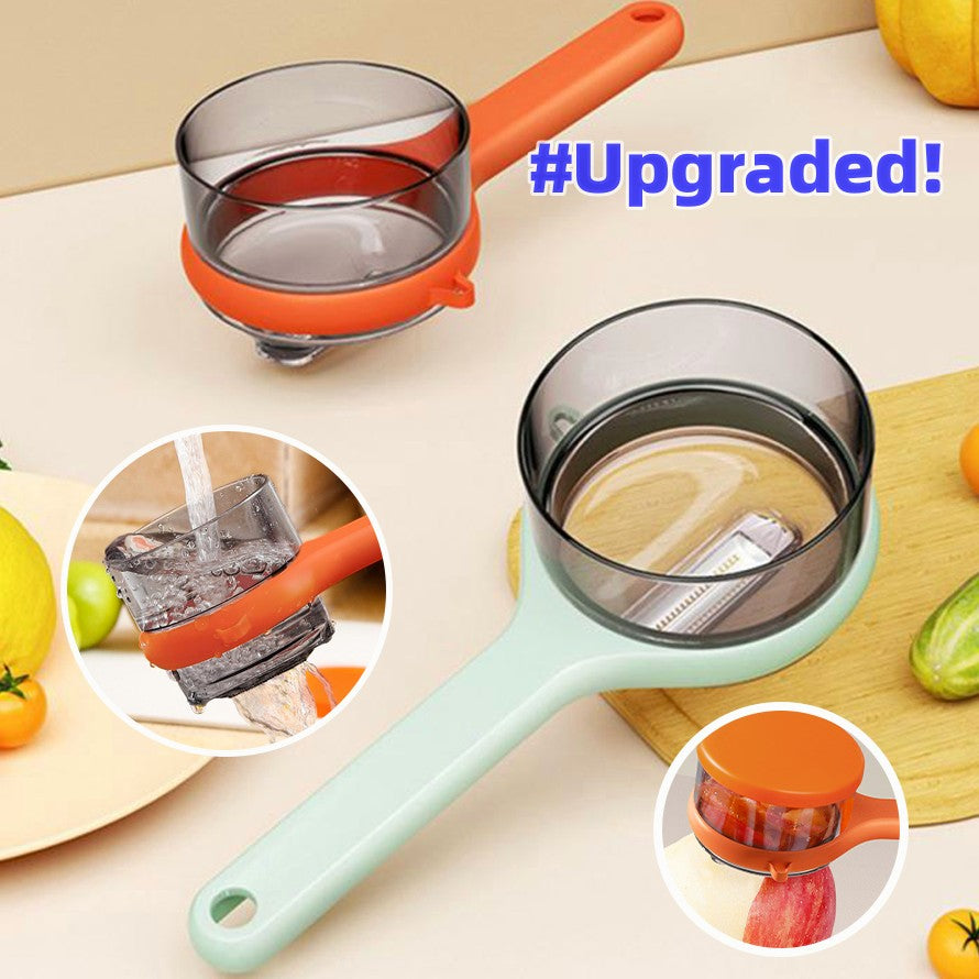 Peeler with Storage Bucket