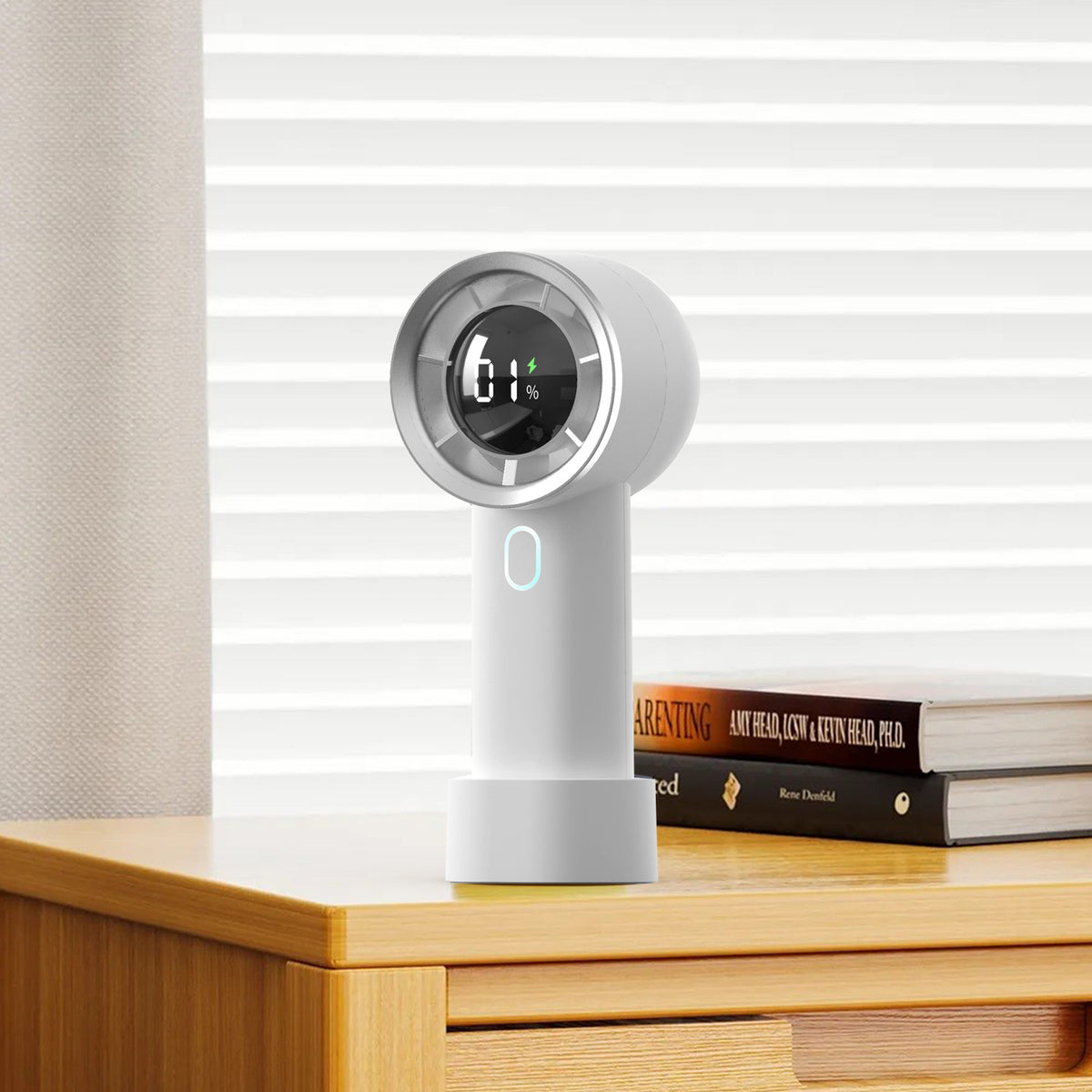 Handheld Fan with Cold Plate