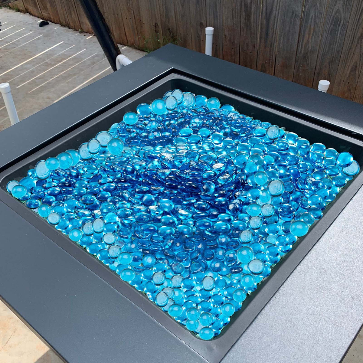 Fire Pit Glass Rocks (20 lb)