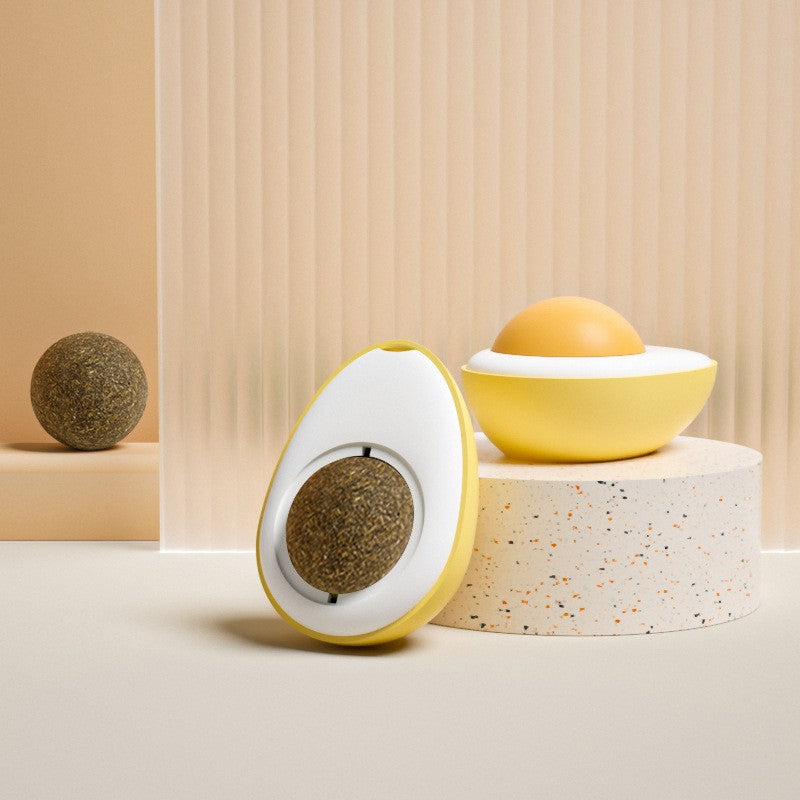 Fried Egg Catnip Wall Treat