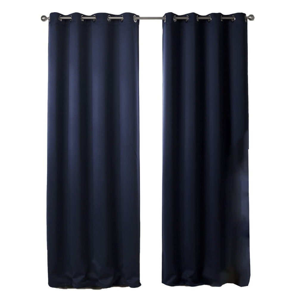 Navy Blackout Curtain Panel