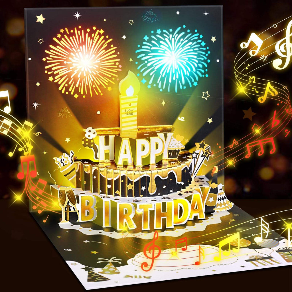 Light-Up Musical Birthday Card