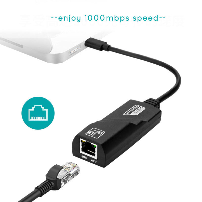 USB-C to Ethernet Adapter (Gigabit)