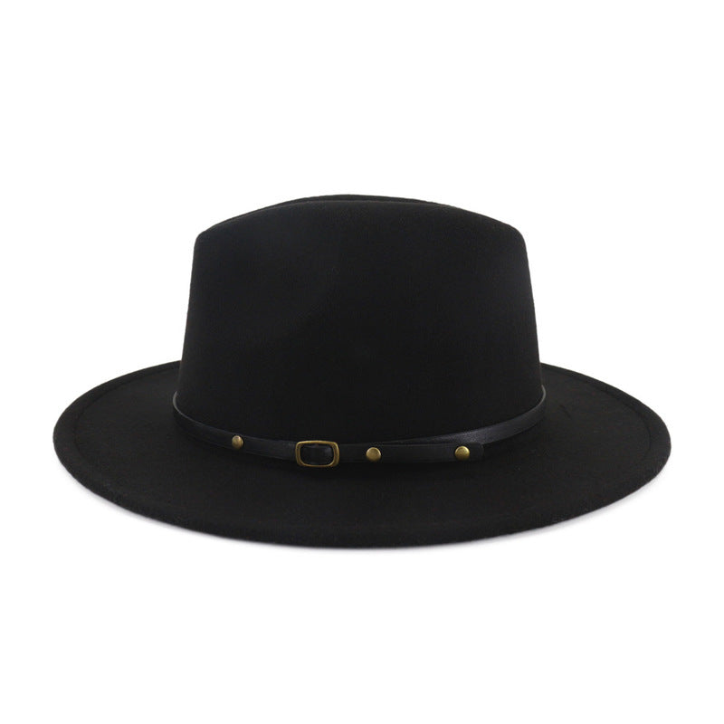 Two-Tone Wool Fedora