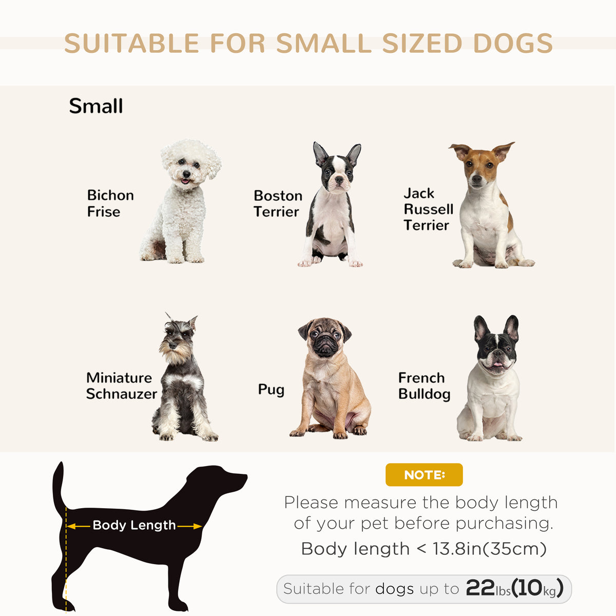 Small Dog Sofa Bed with Hidden Storage